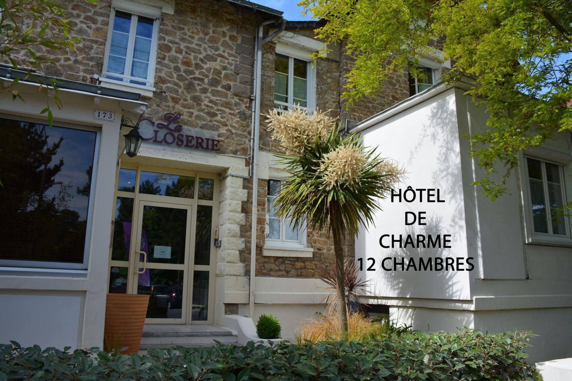 Logis Hotel La Closerie La Baule-Escoublac Ngoại thất bức ảnh